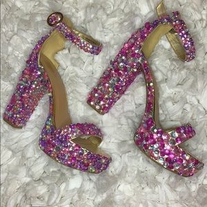 Pink Diamonds High heels